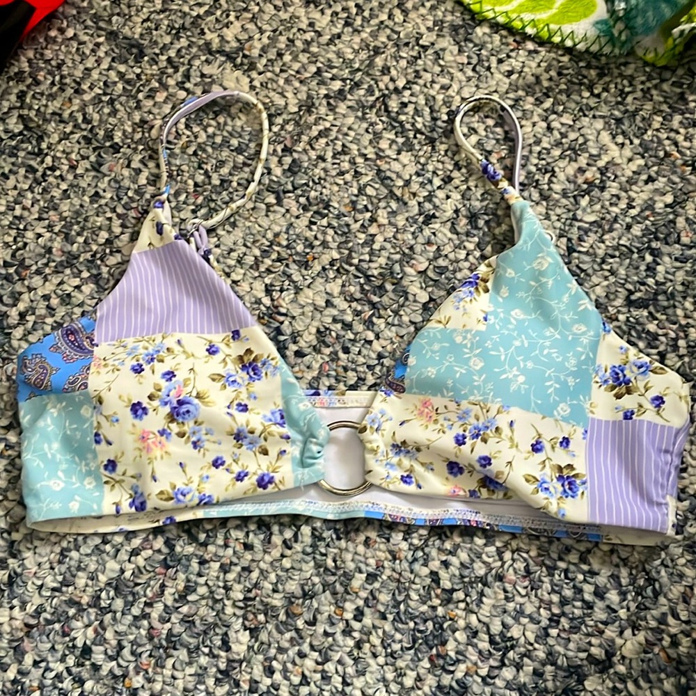 medium shein bathing suit top